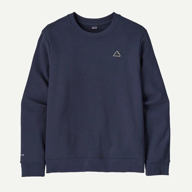 Patagonia Fitz Roy Massif Daily Crew New Navy