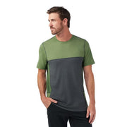 Smartwool Mountain Bike Short Sleeve Jersey T-shirt Charcoal/Fern Green