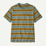 Patagonia Midweight Water People Mark Pocket Tee Blue Sage