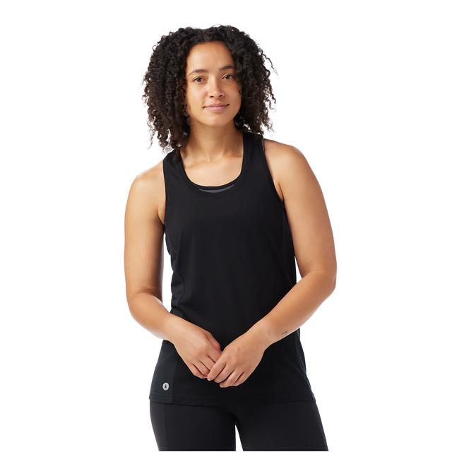 Smartwool Active Mesh Racerback Tank Top Black