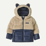 Patagonia Baby Hi-loft Furry Friends Jacket New Navy w/Dark Natural