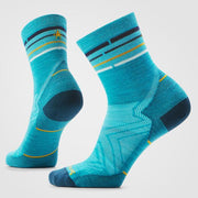 Smartwool Run Zero Cushion Mid Crew Socks Capri