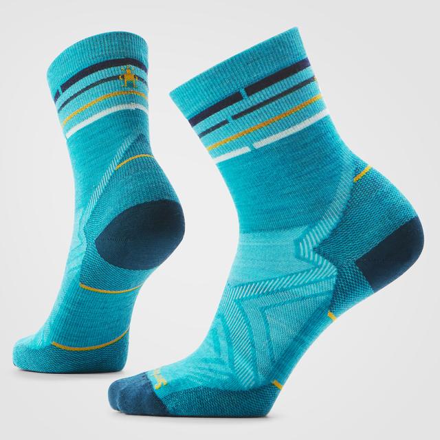 Smartwool Run Zero Cushion Mid Crew Socks Capri