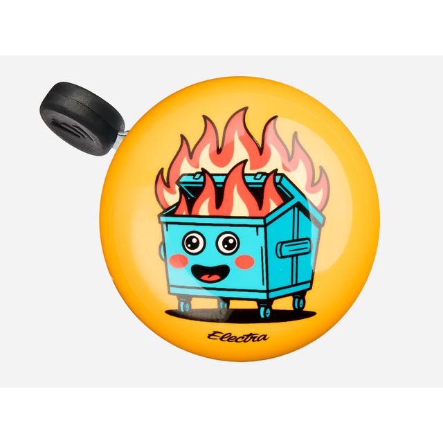 Electra Dumpster Ringer Bike Bell Orange/Teal