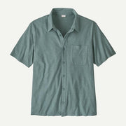 Patagonia Mens Trail Harbor Button Blue Sage