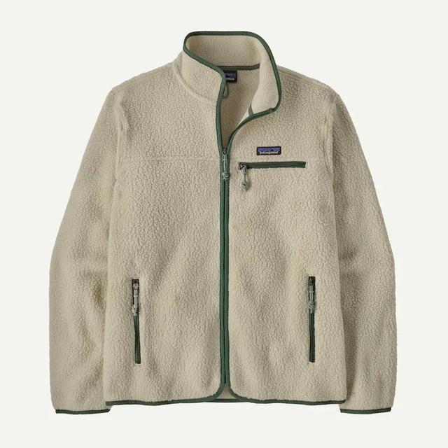 Patagonia Retro Pile Jacket Pelican w/Canopy Green