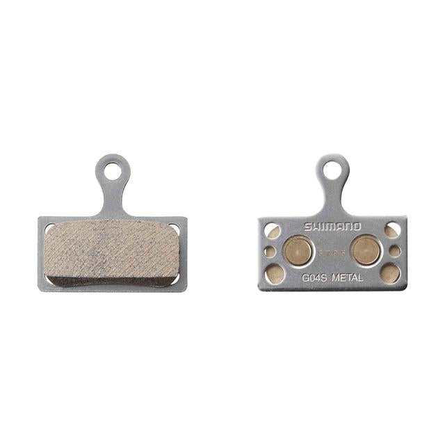 Shimano Cycling G04s Metal Pad W/o Fin, W/spring, W/ Split Pin, 1 Pair