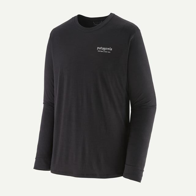 Patagonia Long Sleeved Capilene Cool Merino Black