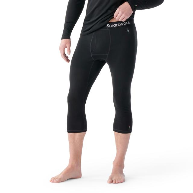 Smartwool Classic All-season Merino Base Layer 3/4 Bottom Black Black