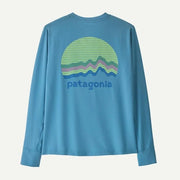 Patagonia ' Long Sleeved Capilene Silkweight T Shirt Shore Blue