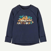 Patagonia Baby Capilene Midweight Crew New Navy