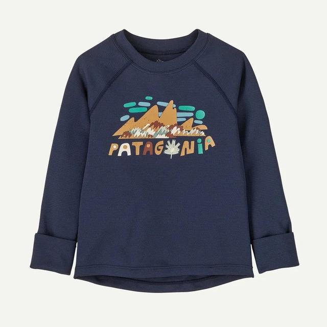 Patagonia Baby Capilene Midweight Crew New Navy