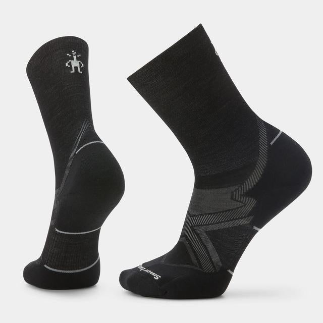 Smartwool Unisex Run Cold Weather Crew Socks Black