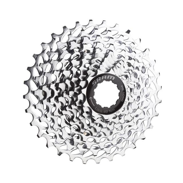 Sram Pg-1050 10-speed Bicycle Cassette Silver