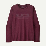 Patagonia Long Sleeved Capilene Cool Daily Shirt Berry Fig - Light Berry Fig