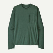 Patagonia Long Sleeved Capilene Cool Sun Shirt Canopy Green - Light Canopy Green