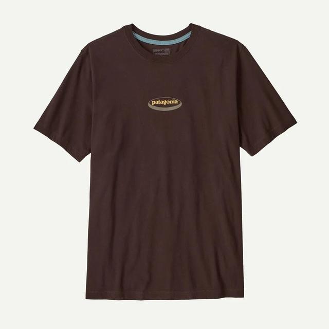 Patagonia '95 Oval Logo T Shirt Heliotropic