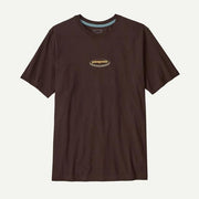 Patagonia '95 Oval Logo T Shirt Heliotropic