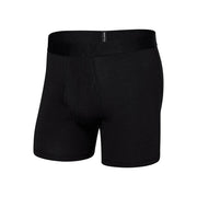 Saxx Droptemp Cooling Cotton Boxer Briefs Black
