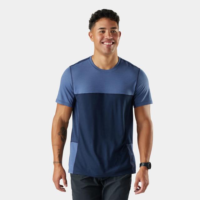 Smartwool Mountain Bike Short Sleeve Jersey T-shirt Nightfall Blue/Deep Navy