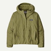 Patagonia Womens Light Gust Hooded Pullover Caper Green