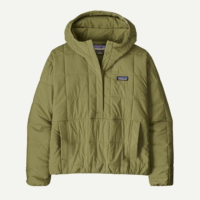 Patagonia Womens Light Gust Hooded Pullover Caper Green