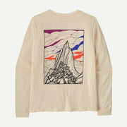 Patagonia Long Sleeved Cloud Crag T Shirt Undyed Natural