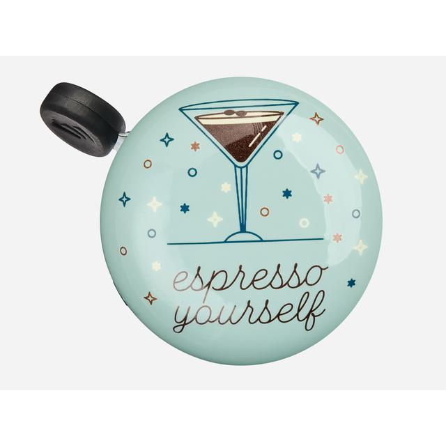 Electra Espresso Yourself Ringer Bike Bell Light Blue/Brown