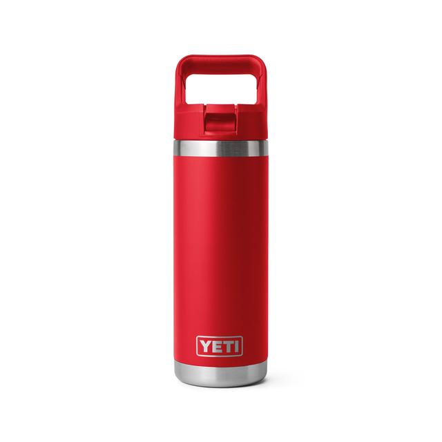 Yeti Rambler 18 Oz Water Bottle Rescue Red Rescue Red