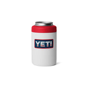 Yeti Rambler 12 Oz Colster Can Cooler - White/rescue Red/badge White/Rescue Red/Badge