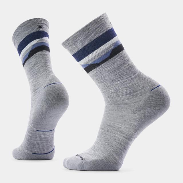 Smartwool Run Cold Weather Horizons Crew Socks Light Gray