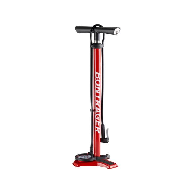Trek Bontrager Dual Charger Floor Pump Red