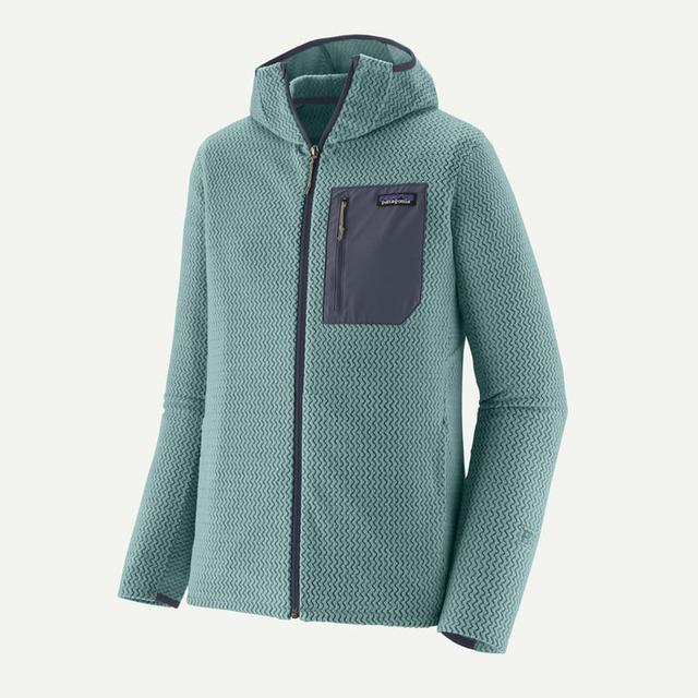Patagonia Mens R1® Air Fleece Full-Zip Hoody blue sage