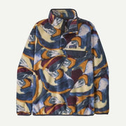 Patagonia Lightweight Synchilla Snap Smolder Blue