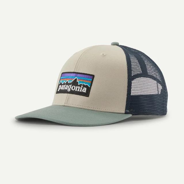 Patagonia P 6 Logo Trucker Hat Pumice