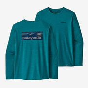 Patagonia Men's Long-Sleeved Capilene Cool Daily Graphic Shirt - Waters - Idaho Mountain Touring