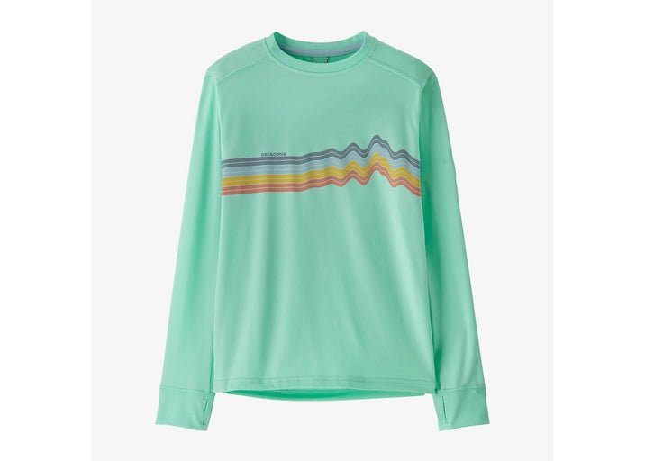 Kids' Long-Sleeved Capilene® Silkweight UPF T-Shirt - Idaho Mountain Touring