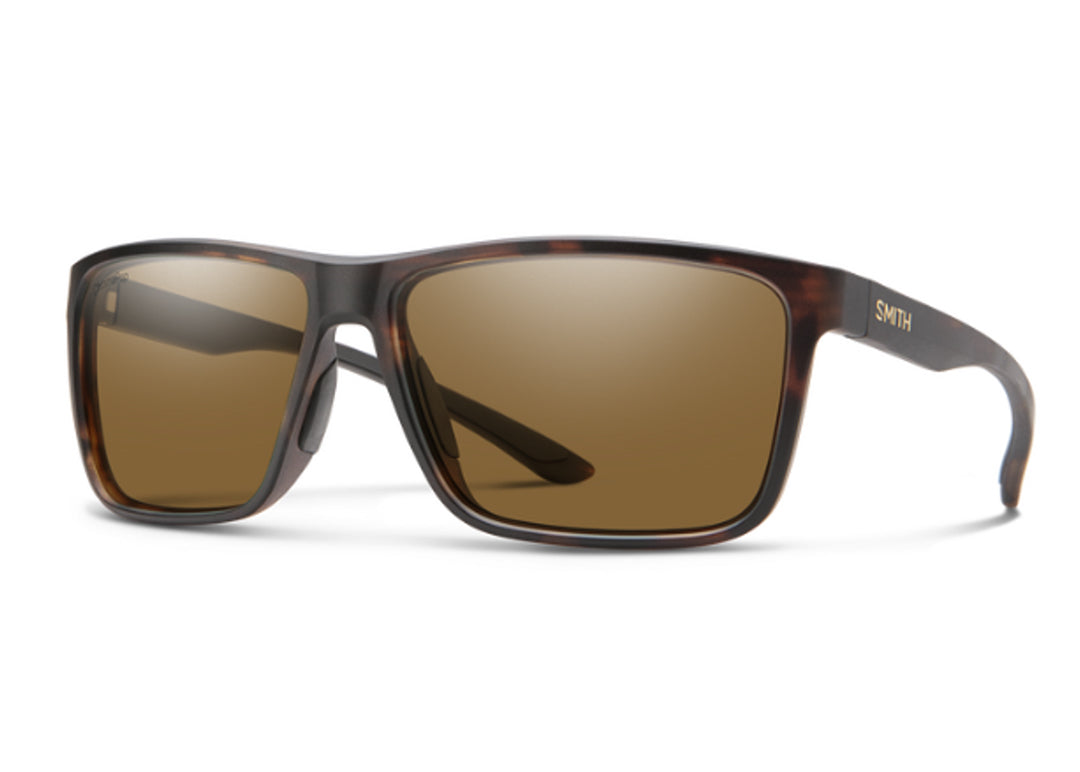 Smith Riptide Matte Tortoise ChromaPop Polarized Brown Lens