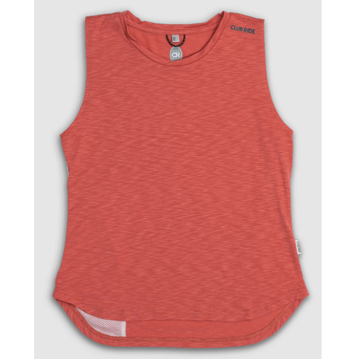 Club Ride Women's Sleeveless in Seattle Muscle Tank Mineral Red
