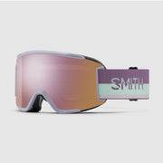 Smith Squad S Lunar Fog Split + ChromaPop™ Everyday Rose Gold Mirror Lens