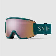 Smith Squad S Malachite + ChromaPop™ Everyday Rose Gold Mirror Lens