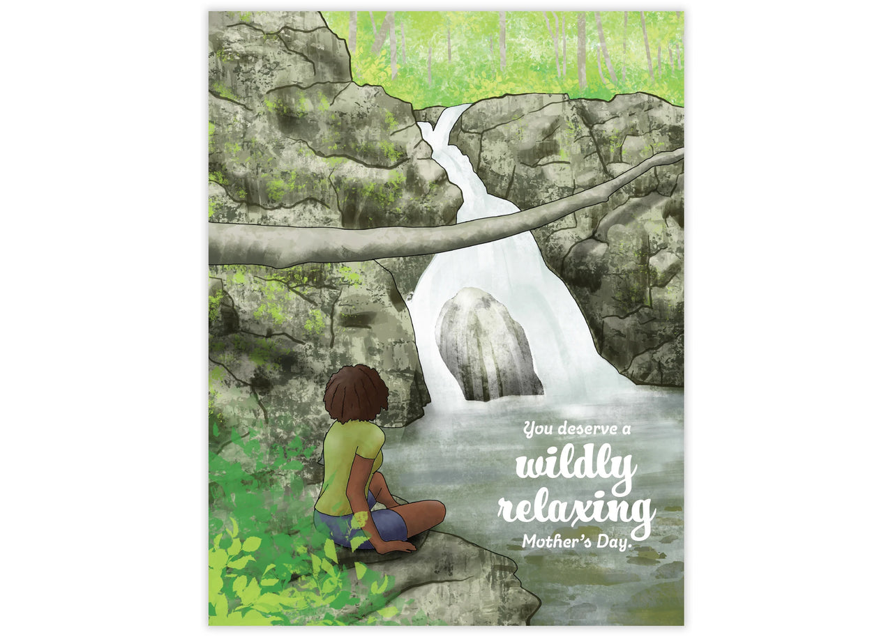 Wildly Relaxing Mother's Day Card - Idaho Mountain Touring