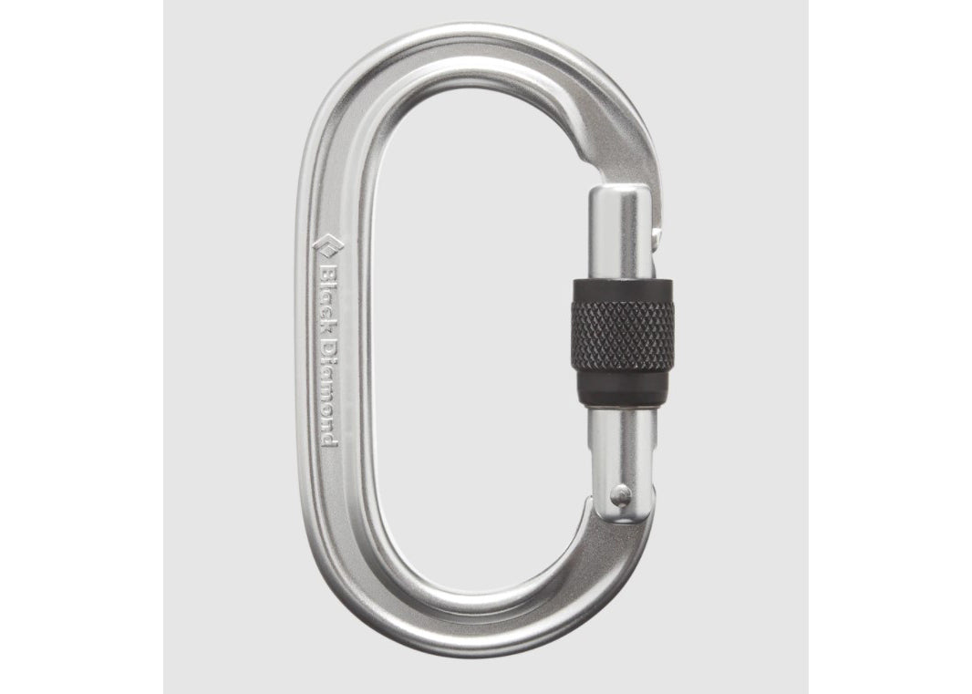 Oval Screwgate Carabiner - Idaho Mountain Touring