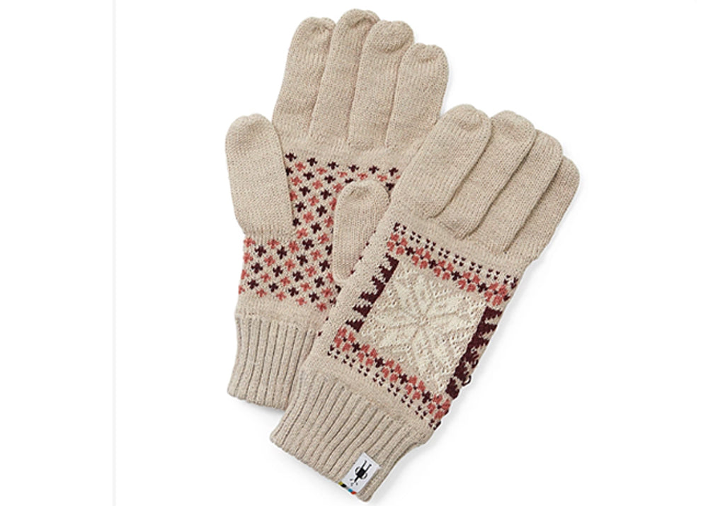Fairisle Snowflake Gloves - Idaho Mountain Touring