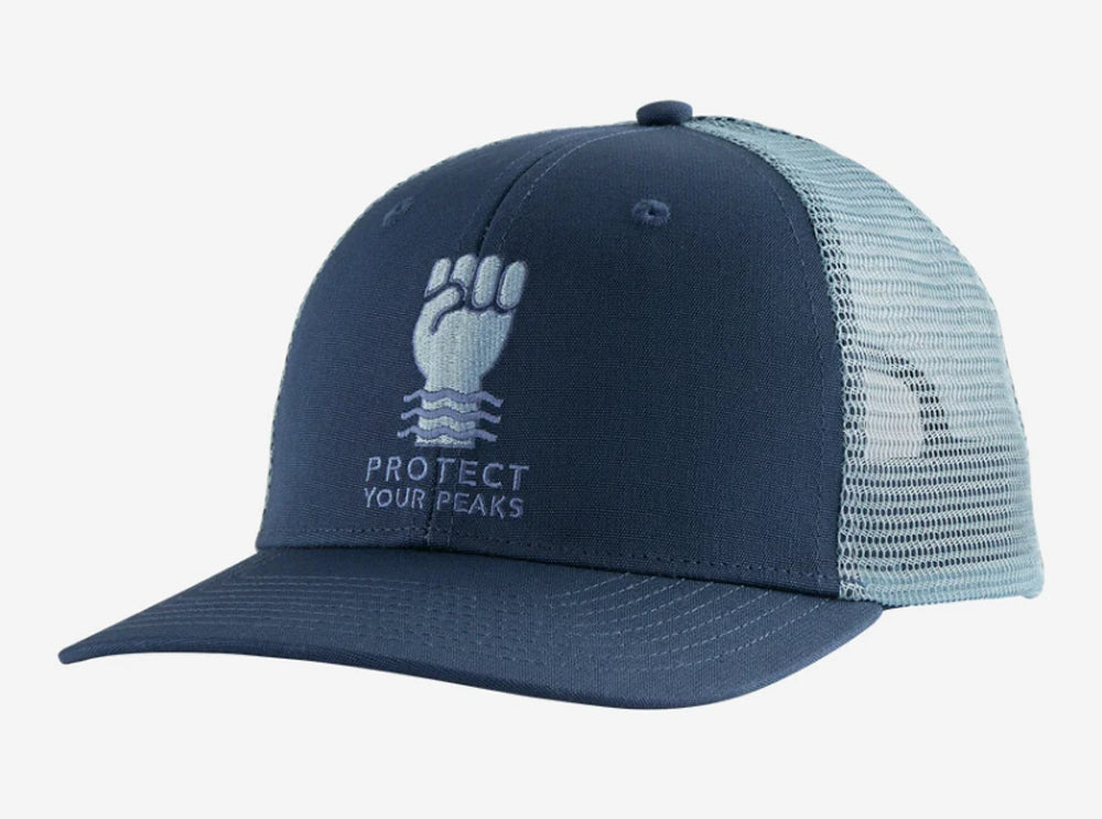 Protect Your Peaks Trucker Hat - Idaho Mountain Touring