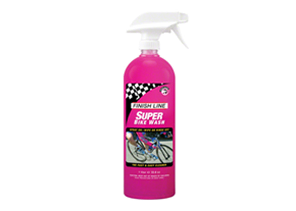 Finish Line Super Bike Wash Cleaner, 34 oz Hand Spray Bottle - Idaho Mountain Touring