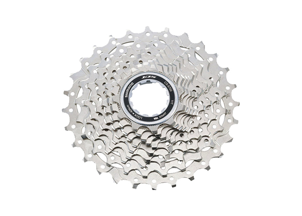CASSETTE SPROCKET, CS-5700, 105 10-SPEED 11-12-13-14-15-17-19-21-24-28T 1MM SPACER INCLUDED - Idaho Mountain Touring