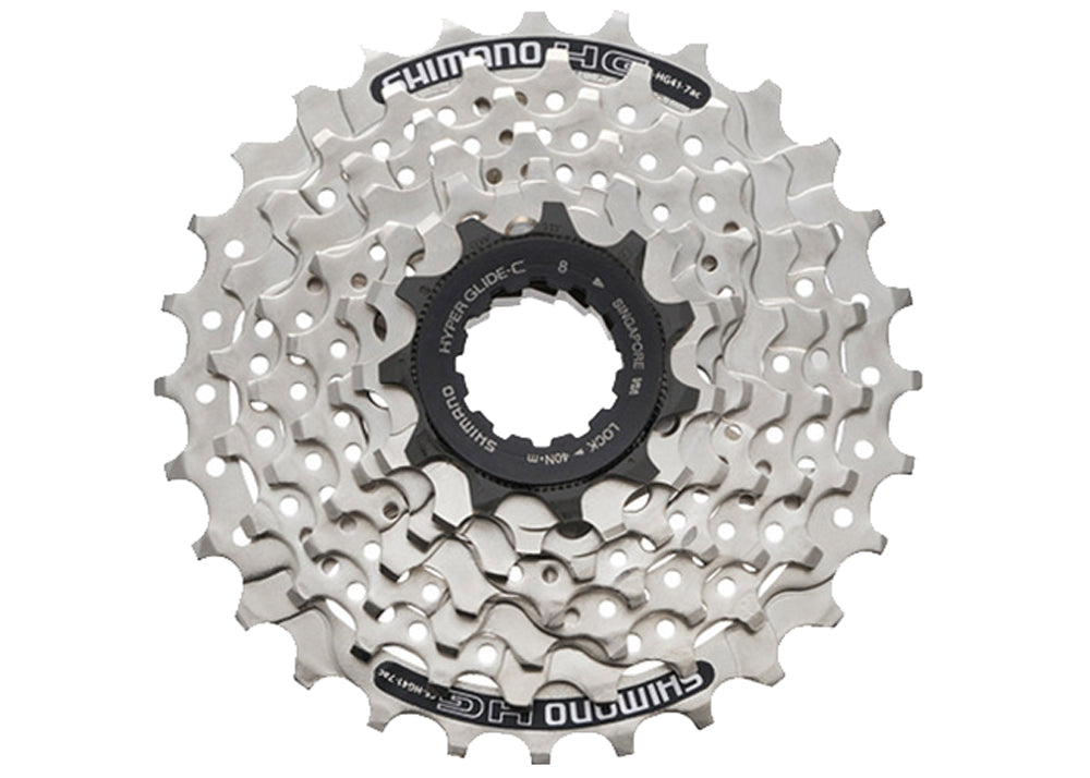 Cassette Sprocket CS-HG41 7-SPEED, 11-13-15-18-21-24-28T, 10 Piece Semi Bulk Pack - Idaho Mountain Touring