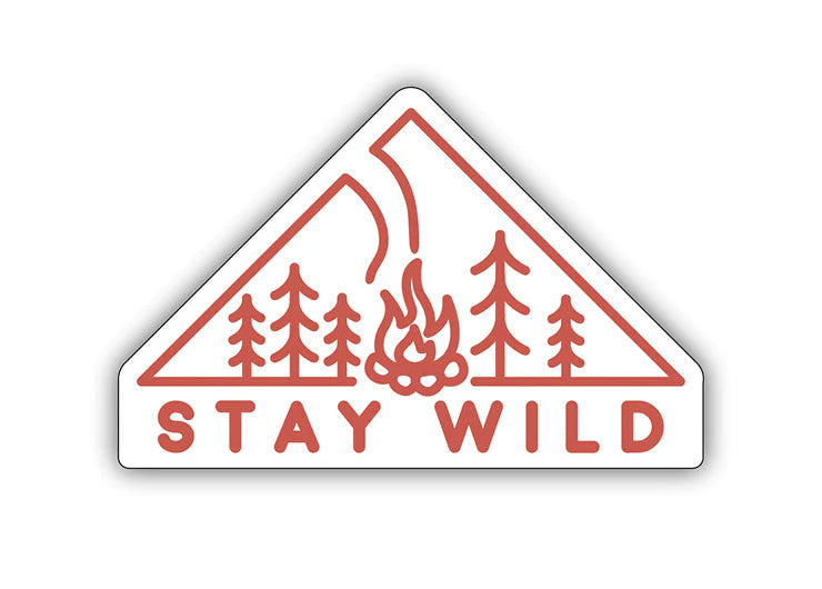 Stay Wild Sticker - Idaho Mountain Touring