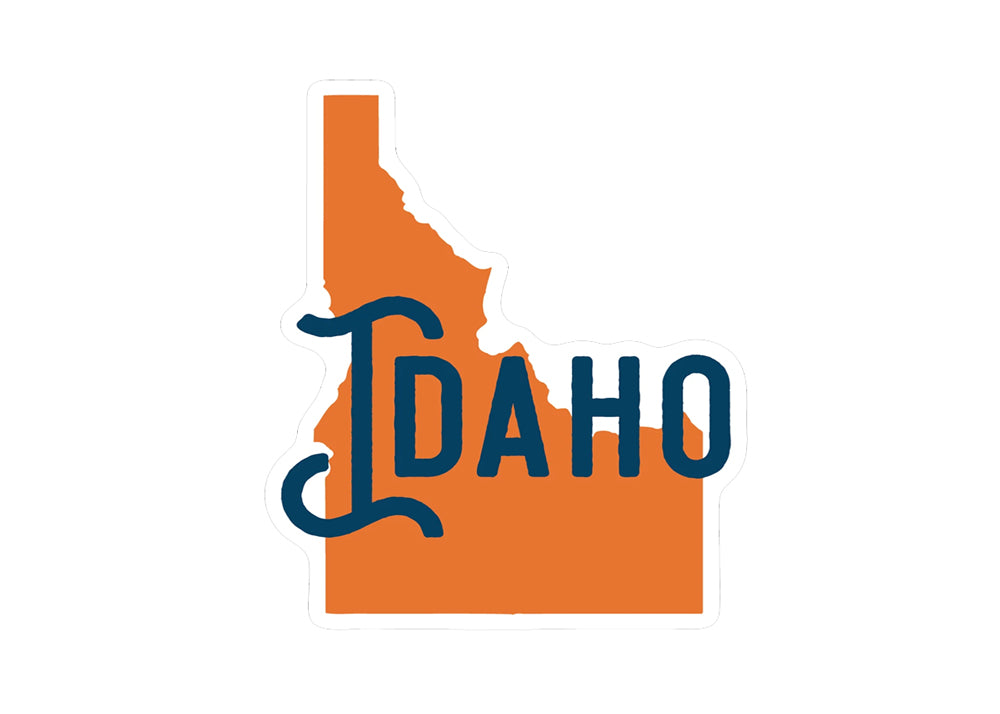 Idaho State Sticker - Idaho Mountain Touring